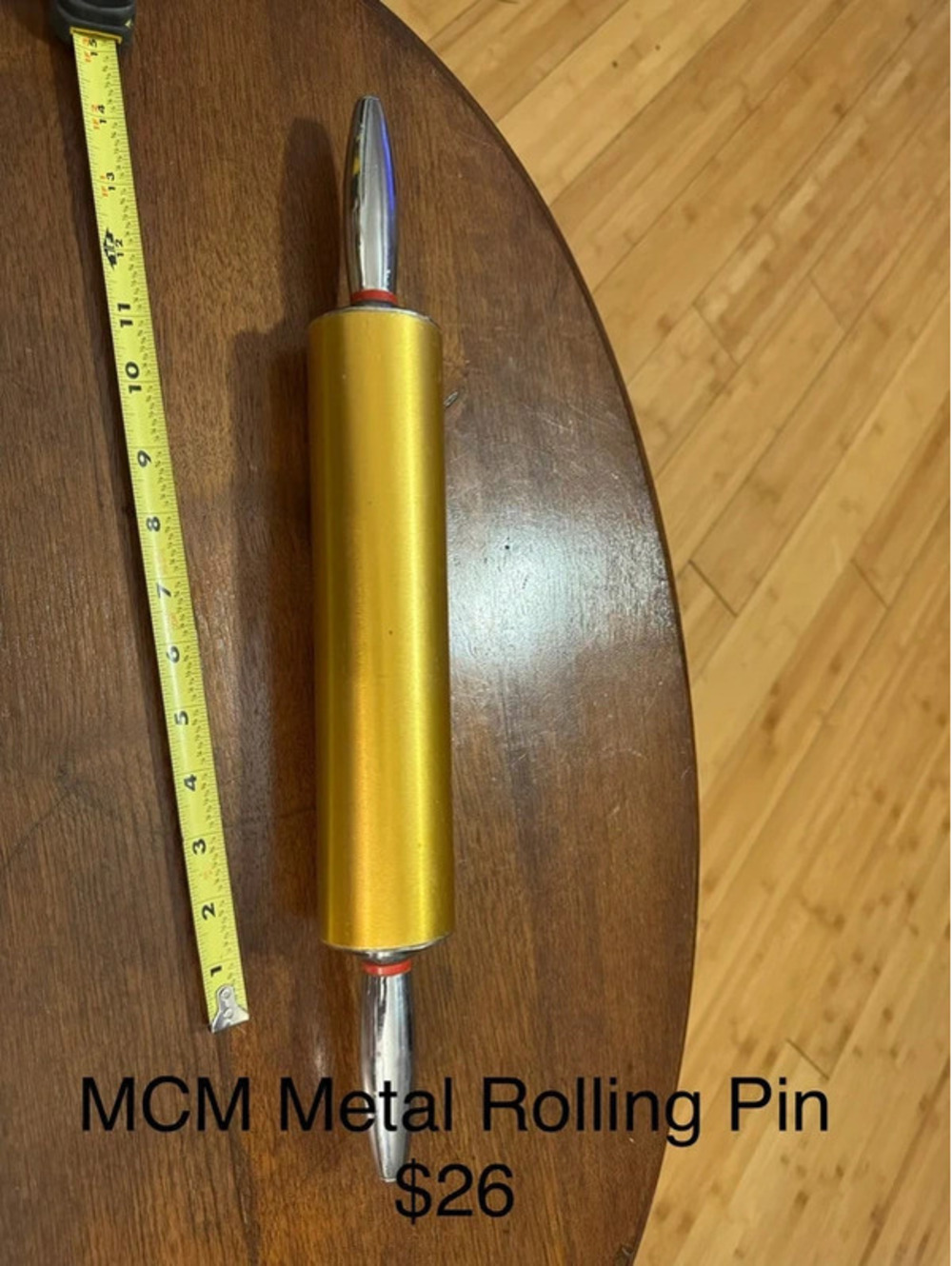 MCM Metal Rolling Pin
